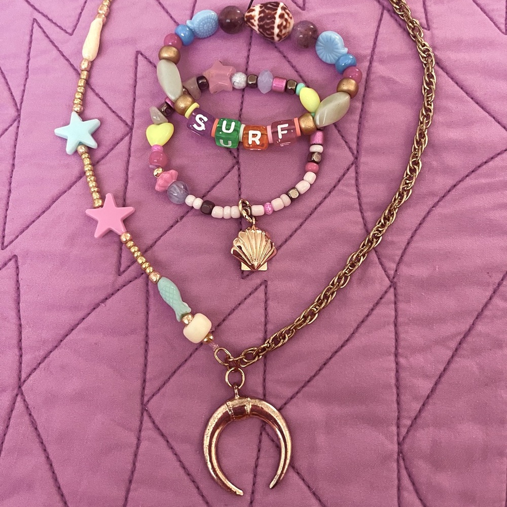 Surf jewelry set